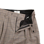 CELINE セリーヌ / 2024AW 極美品 プリンス オブ ウェールズ チェック / セットアップ スーツ / size 38 / ダブルジャケット / 2タック パンツ / レディース