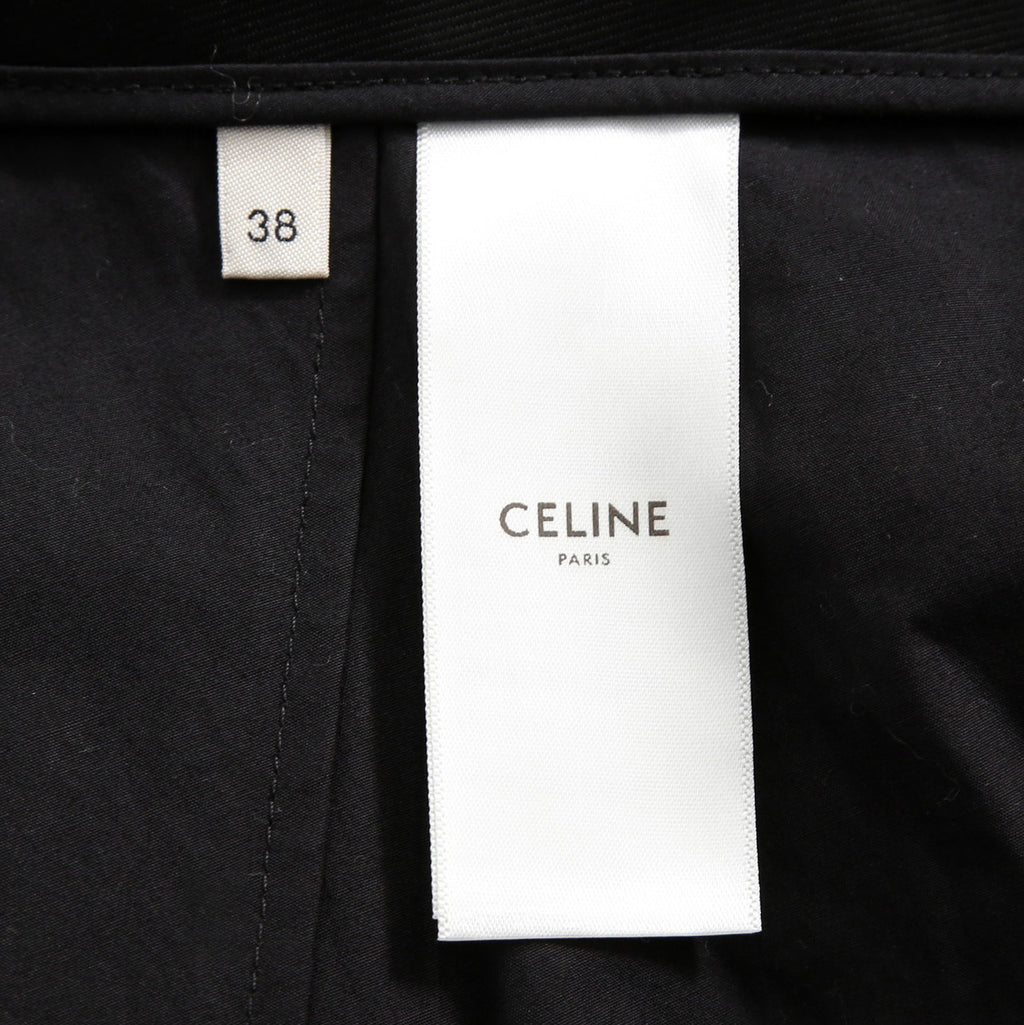 CELINE セリーヌ / 2024AW 極美品 プリンス オブ ウェールズ チェック / セットアップ スーツ / size 38 / ダブルジャケット / 2タック パンツ / レディース