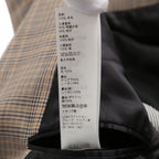 CELINE セリーヌ / 2024AW 極美品 プリンス オブ ウェールズ チェック / セットアップ スーツ / size 38 / ダブルジャケット / 2タック パンツ / レディース