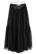新品同様 国内正規 Christian Dior ディオール / 2020年商品 チュール スカート / ドット柄 / size 38 (M) BLACK 111J64A8505