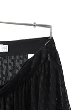 新品同様 国内正規 Christian Dior ディオール / 2020年商品 チュール スカート / ドット柄 / size 38 (M) BLACK 111J64A8505