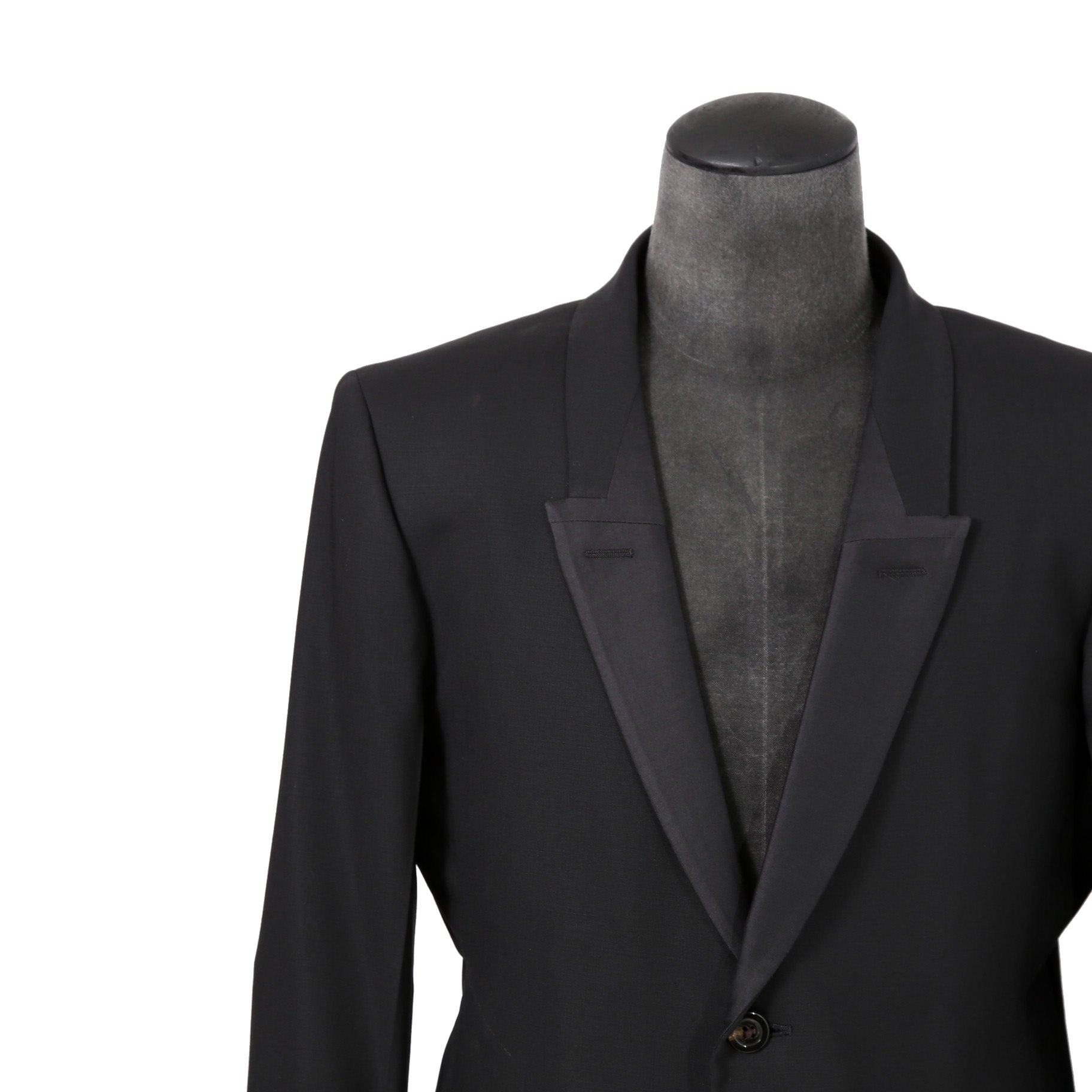 希少 RICK OWENS リックオウエンス / 22SS 美品 73cm SOFT BLEZER / RU01B1733 ZLSC / size 48 (BLACK)