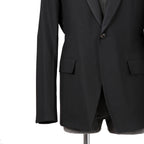 希少 RICK OWENS リックオウエンス / 22SS 美品 73cm SOFT BLEZER / RU01B1733 ZLSC / size 48 (BLACK)