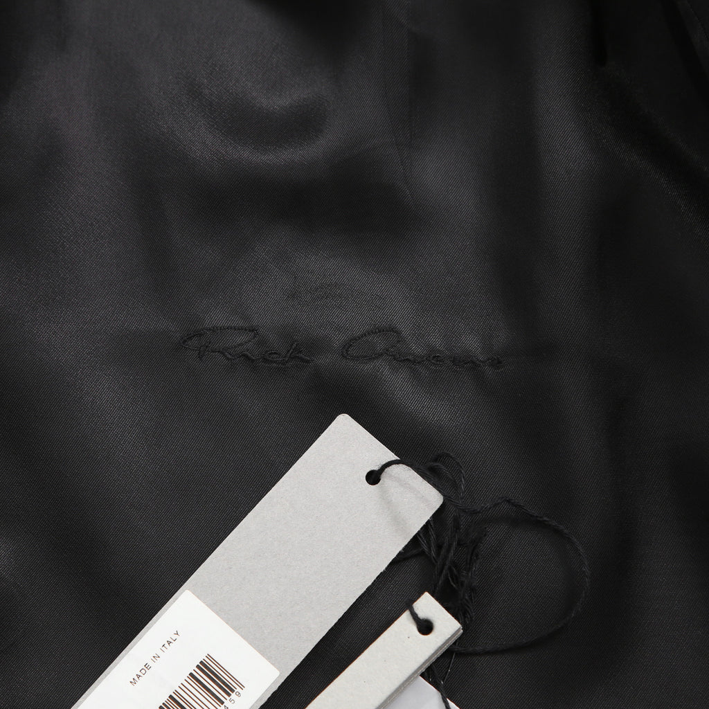 希少 RICK OWENS リックオウエンス / 22SS 美品 73cm SOFT BLEZER / RU01B1733 ZLSC / size 48 (BLACK)