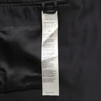 希少 RICK OWENS リックオウエンス / 22SS 美品 73cm SOFT BLEZER / RU01B1733 ZLSC / size 48 (BLACK)