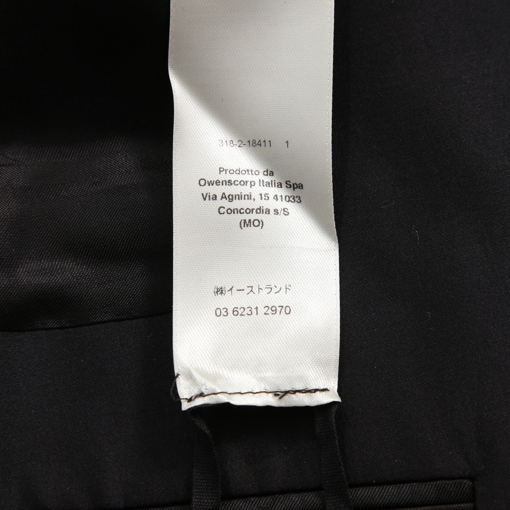 希少 RICK OWENS リックオウエンス / 22SS 美品 73cm SOFT BLEZER / RU01B1733 ZLSC / size 48 (BLACK)