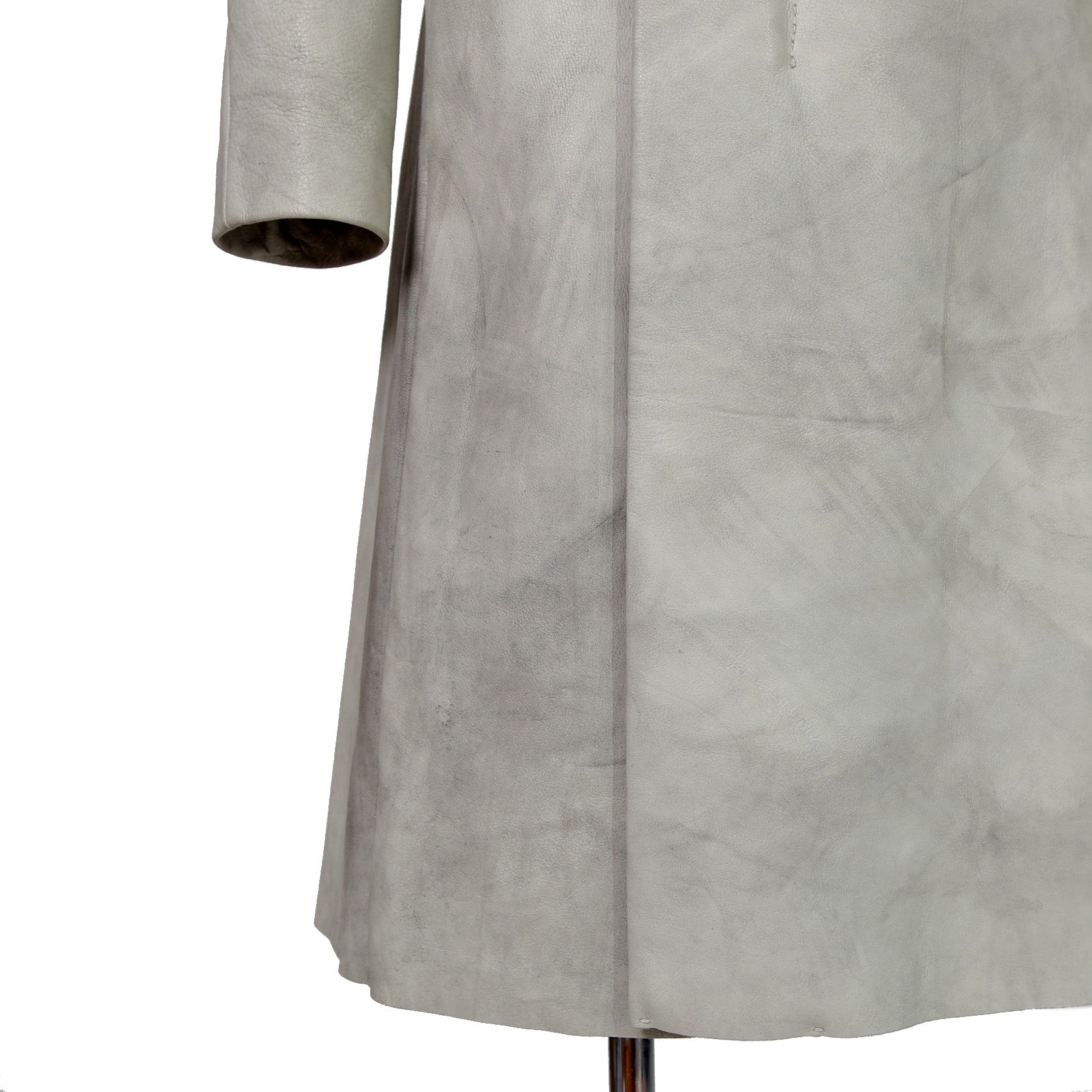 m.a+ エムエークロス / 23AW VERTICAL POCKETS FITTED COAT / GUIDI CALF LEATHER / SY1.0 / SIZE 48 (CARBON)