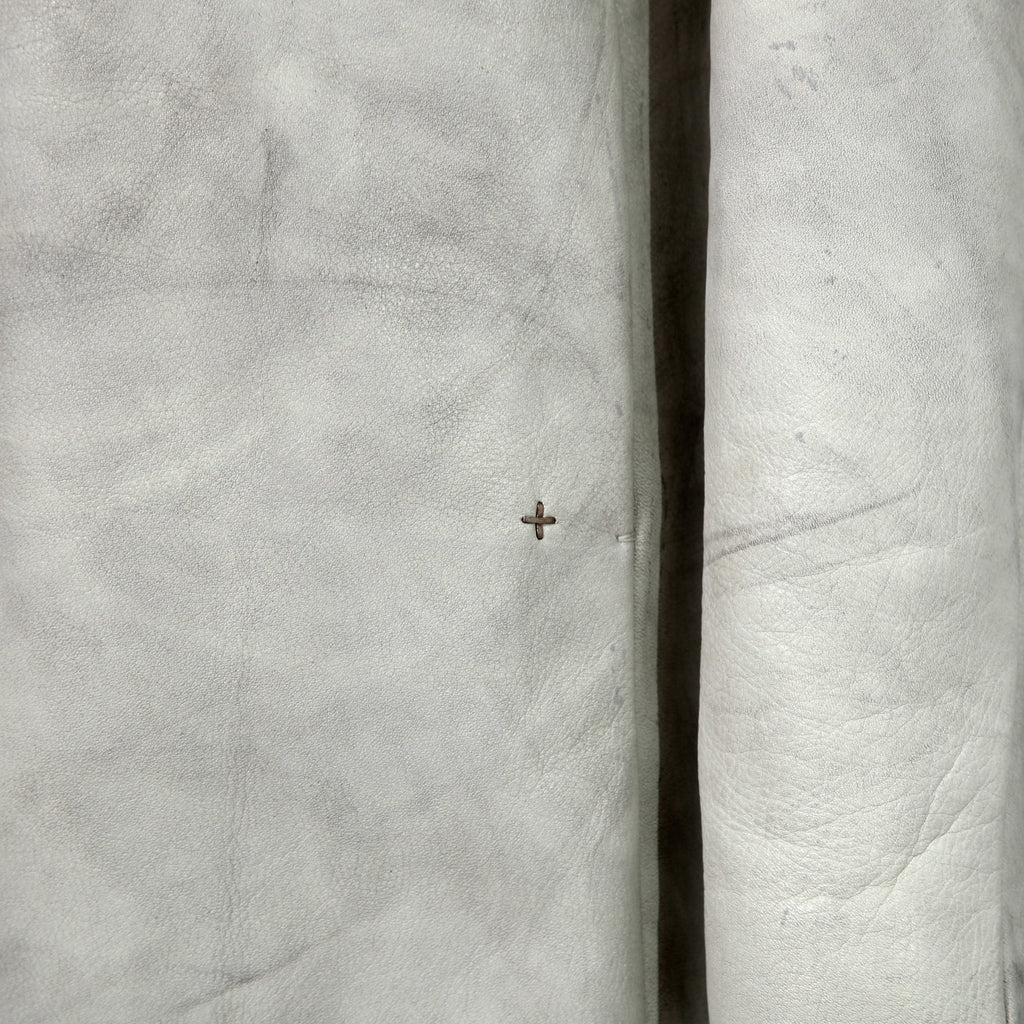 m.a+ エムエークロス / 23AW VERTICAL POCKETS FITTED COAT / GUIDI CALF LEATHER / SY1.0 / SIZE 48 (CARBON)