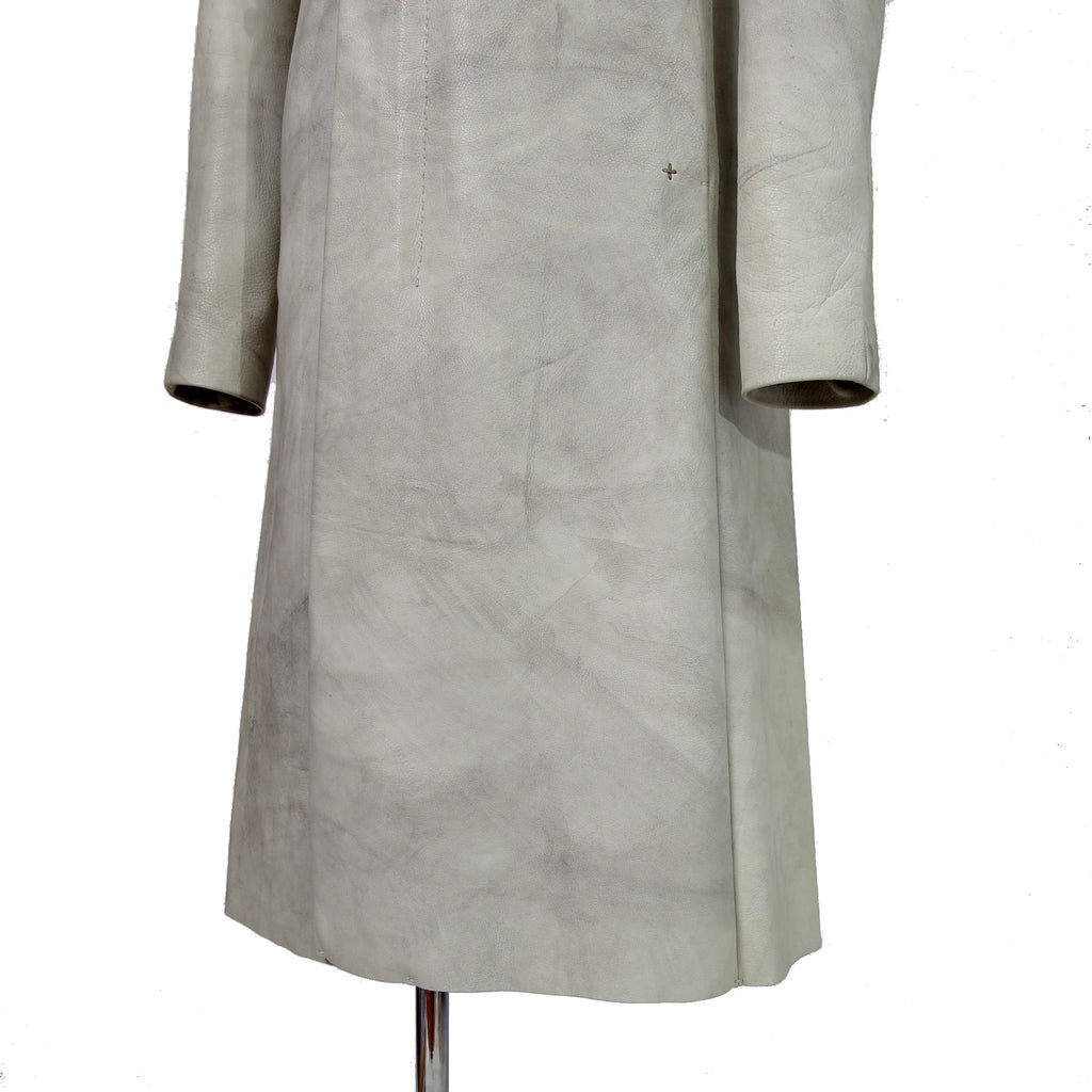 m.a+ エムエークロス / 23AW VERTICAL POCKETS FITTED COAT / GUIDI CALF LEATHER / SY1.0 / SIZE 48 (CARBON)