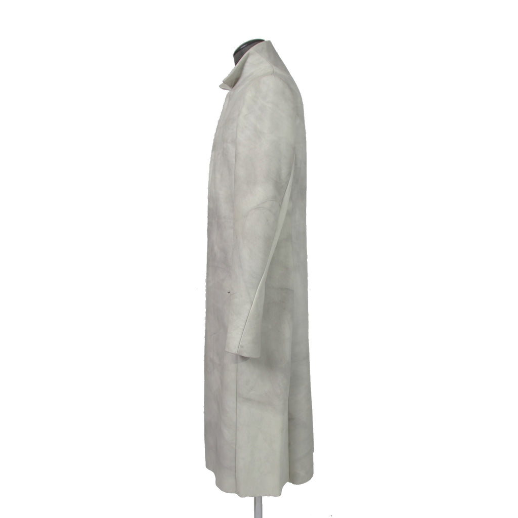 m.a+ エムエークロス / 23AW VERTICAL POCKETS FITTED COAT / GUIDI CALF LEATHER / SY1.0 / SIZE 48 (CARBON)