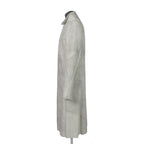 m.a+ エムエークロス / 23AW VERTICAL POCKETS FITTED COAT / GUIDI CALF LEATHER / SY1.0 / SIZE 48 (CARBON)