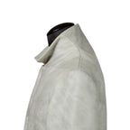 m.a+ エムエークロス / 23AW VERTICAL POCKETS FITTED COAT / GUIDI CALF LEATHER / SY1.0 / SIZE 48 (CARBON)