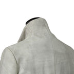 m.a+ エムエークロス / 23AW VERTICAL POCKETS FITTED COAT / GUIDI CALF LEATHER / SY1.0 / SIZE 48 (CARBON)