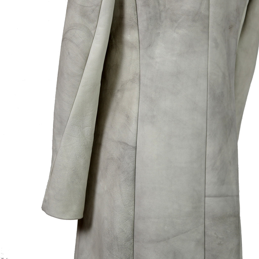 m.a+ エムエークロス / 23AW VERTICAL POCKETS FITTED COAT / GUIDI CALF LEATHER / SY1.0 / SIZE 48 (CARBON)