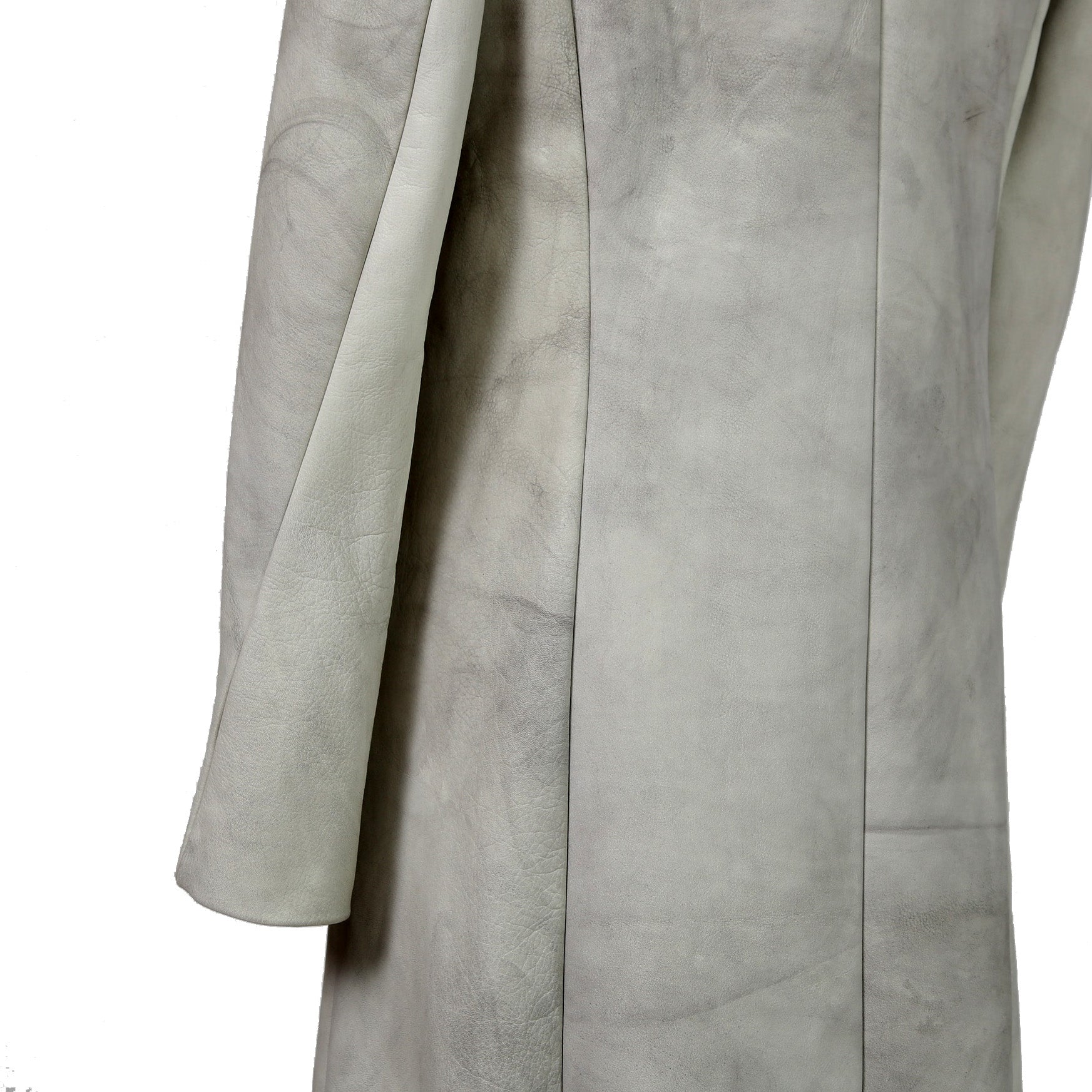 m.a+ エムエークロス / 23AW VERTICAL POCKETS FITTED COAT / GUIDI CALF LEATHER / SY1.0 / SIZE 48 (CARBON)