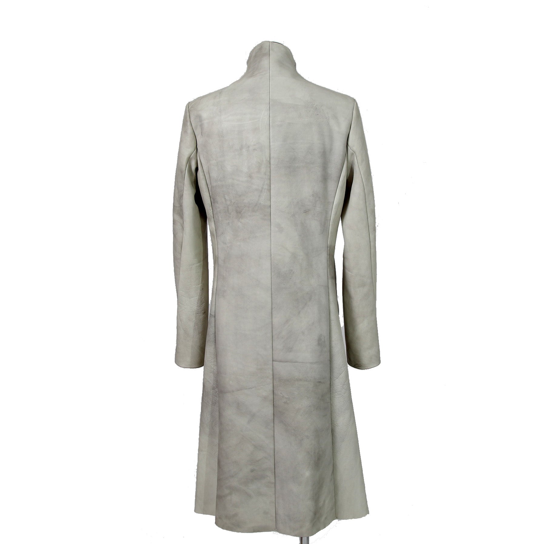 m.a+ エムエークロス / 23AW VERTICAL POCKETS FITTED COAT / GUIDI CALF LEATHER / SY1.0 / SIZE 48 (CARBON)