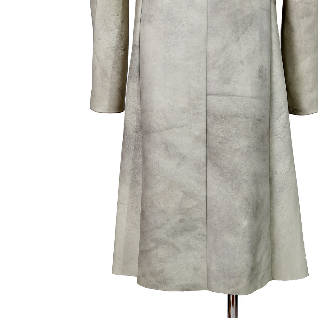 m.a+ エムエークロス / 23AW VERTICAL POCKETS FITTED COAT / GUIDI CALF LEATHER / SY1.0 / SIZE 48 (CARBON)