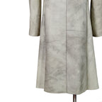 m.a+ エムエークロス / 23AW VERTICAL POCKETS FITTED COAT / GUIDI CALF LEATHER / SY1.0 / SIZE 48 (CARBON)