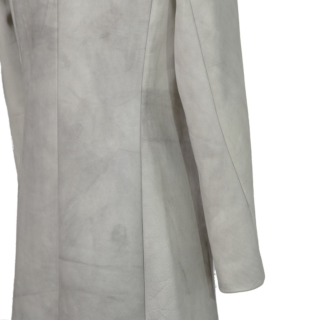 m.a+ エムエークロス / 23AW VERTICAL POCKETS FITTED COAT / GUIDI CALF LEATHER / SY1.0 / SIZE 48 (CARBON)