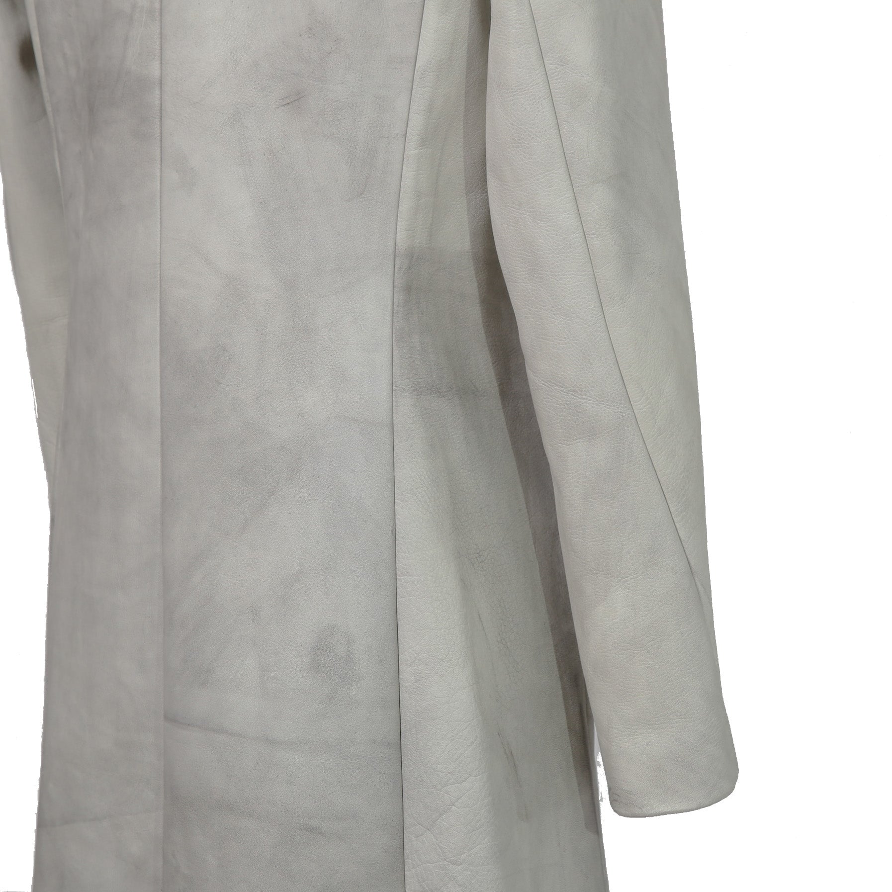 m.a+ エムエークロス / 23AW VERTICAL POCKETS FITTED COAT / GUIDI CALF LEATHER / SY1.0 / SIZE 48 (CARBON)