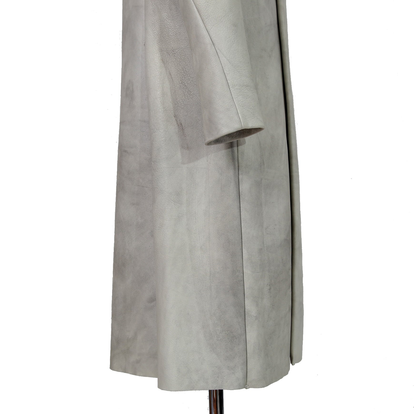 m.a+ エムエークロス / 23AW VERTICAL POCKETS FITTED COAT / GUIDI CALF LEATHER / SY1.0 / SIZE 48 (CARBON)