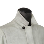 m.a+ エムエークロス / 23AW VERTICAL POCKETS FITTED COAT / GUIDI CALF LEATHER / SY1.0 / SIZE 48 (CARBON)