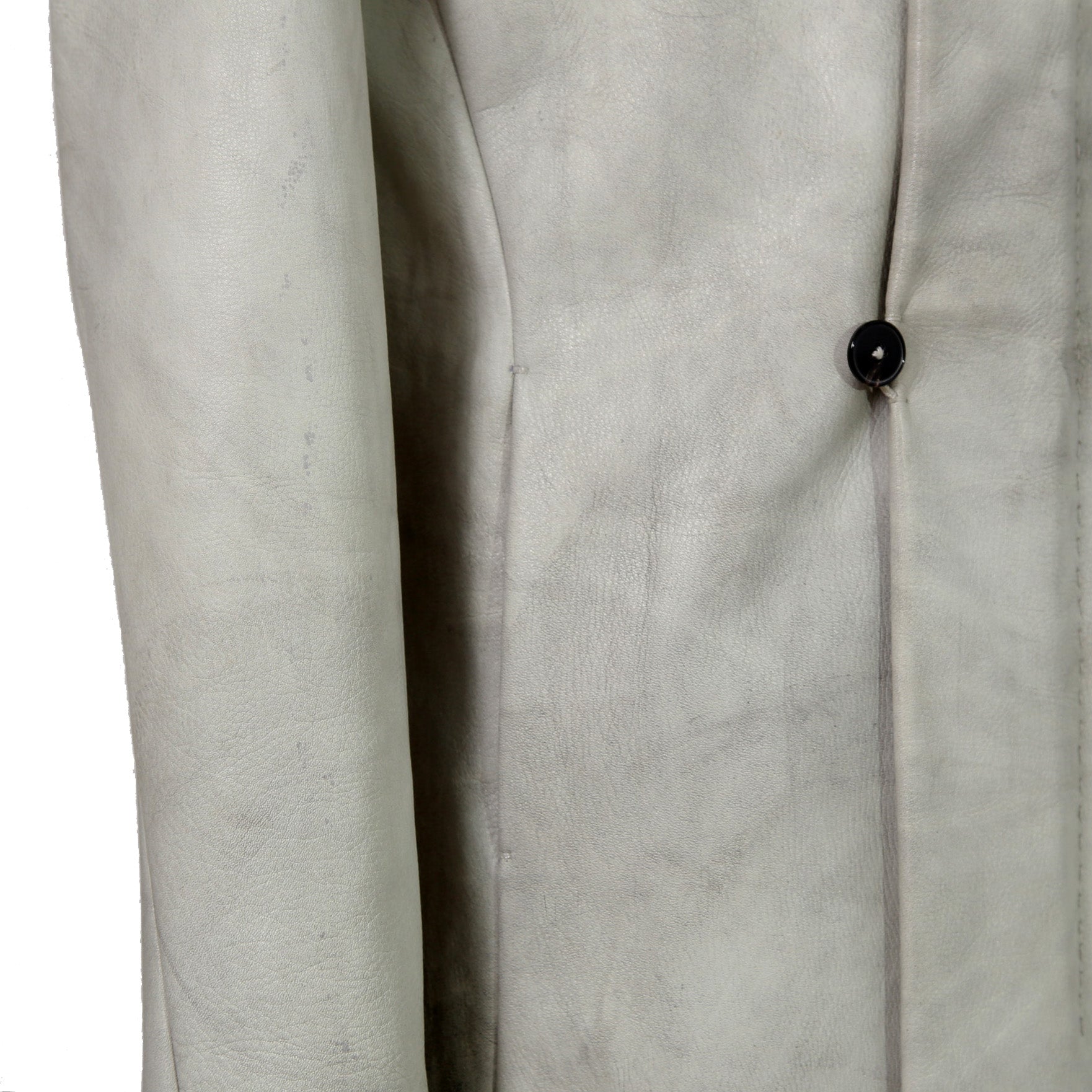 m.a+ エムエークロス / 23AW VERTICAL POCKETS FITTED COAT / GUIDI CALF LEATHER / SY1.0 / SIZE 48 (CARBON)