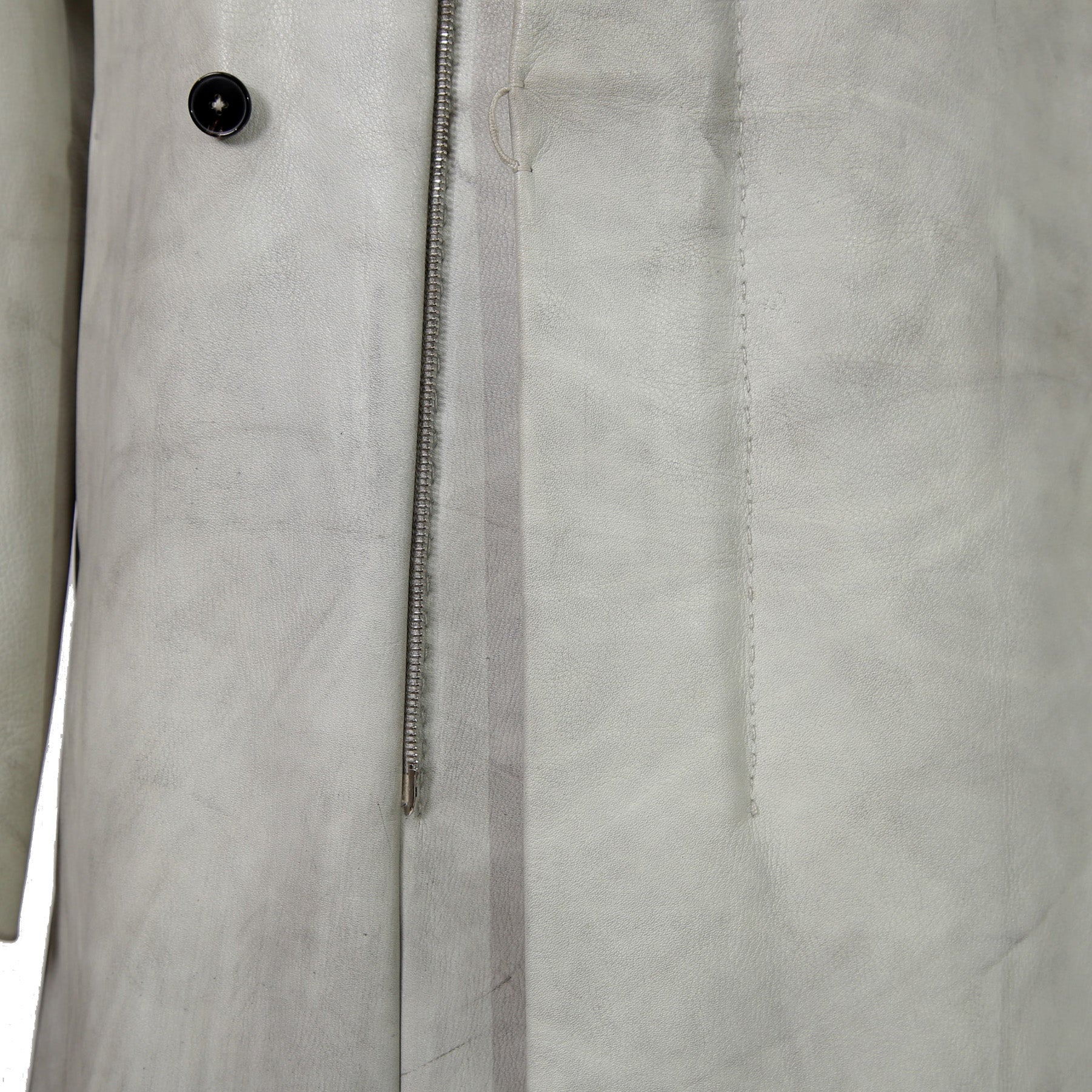 m.a+ エムエークロス / 23AW VERTICAL POCKETS FITTED COAT / GUIDI CALF LEATHER / SY1.0 / SIZE 48 (CARBON)