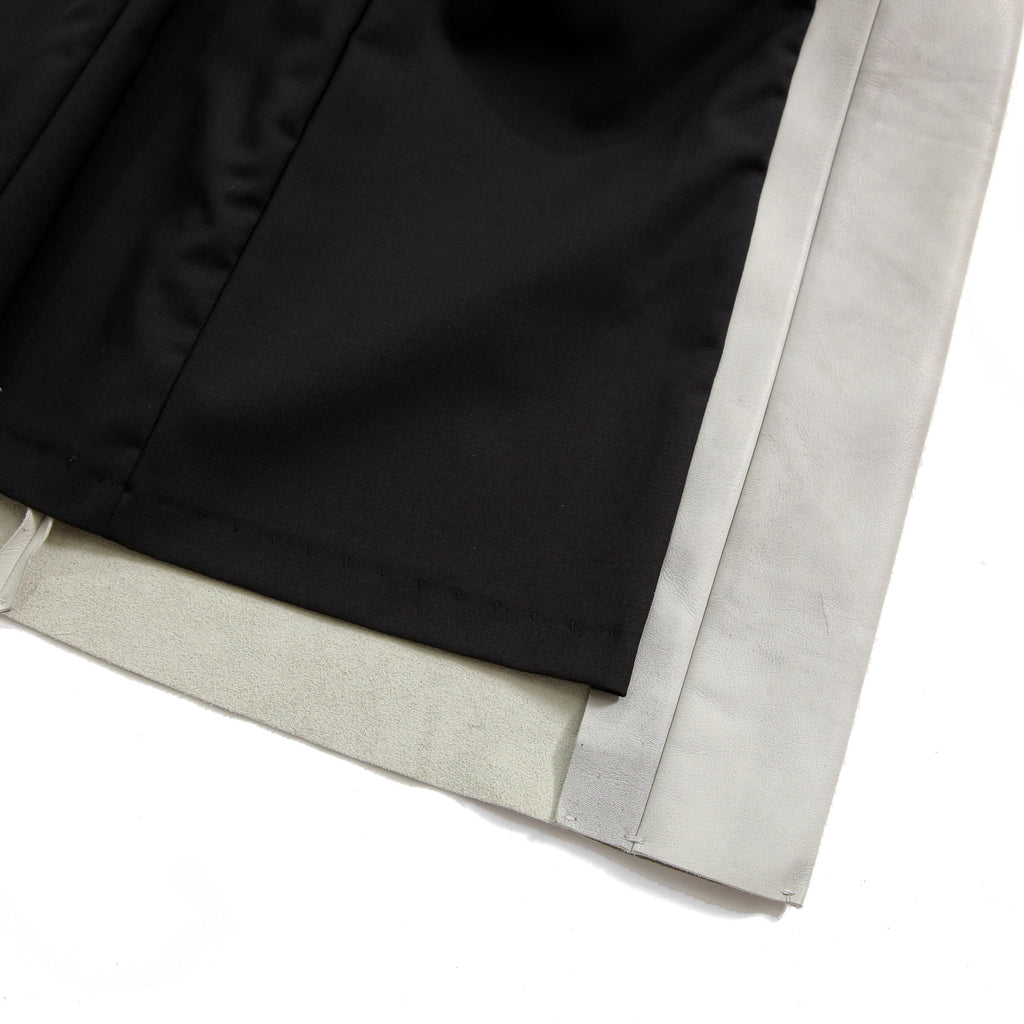 m.a+ エムエークロス / 23AW VERTICAL POCKETS FITTED COAT / GUIDI CALF LEATHER / SY1.0 / SIZE 48 (CARBON)