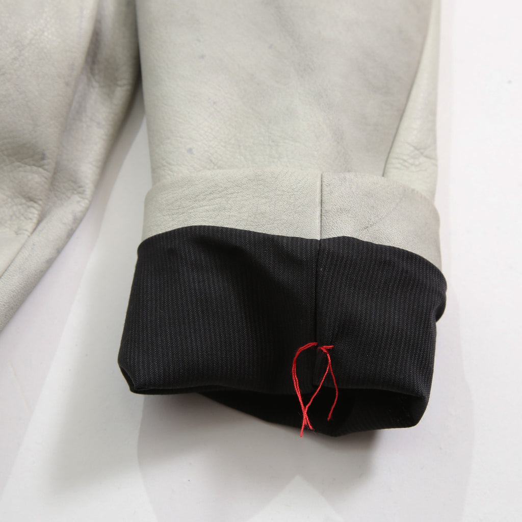 m.a+ エムエークロス / 23AW VERTICAL POCKETS FITTED COAT / GUIDI CALF LEATHER / SY1.0 / SIZE 48 (CARBON)