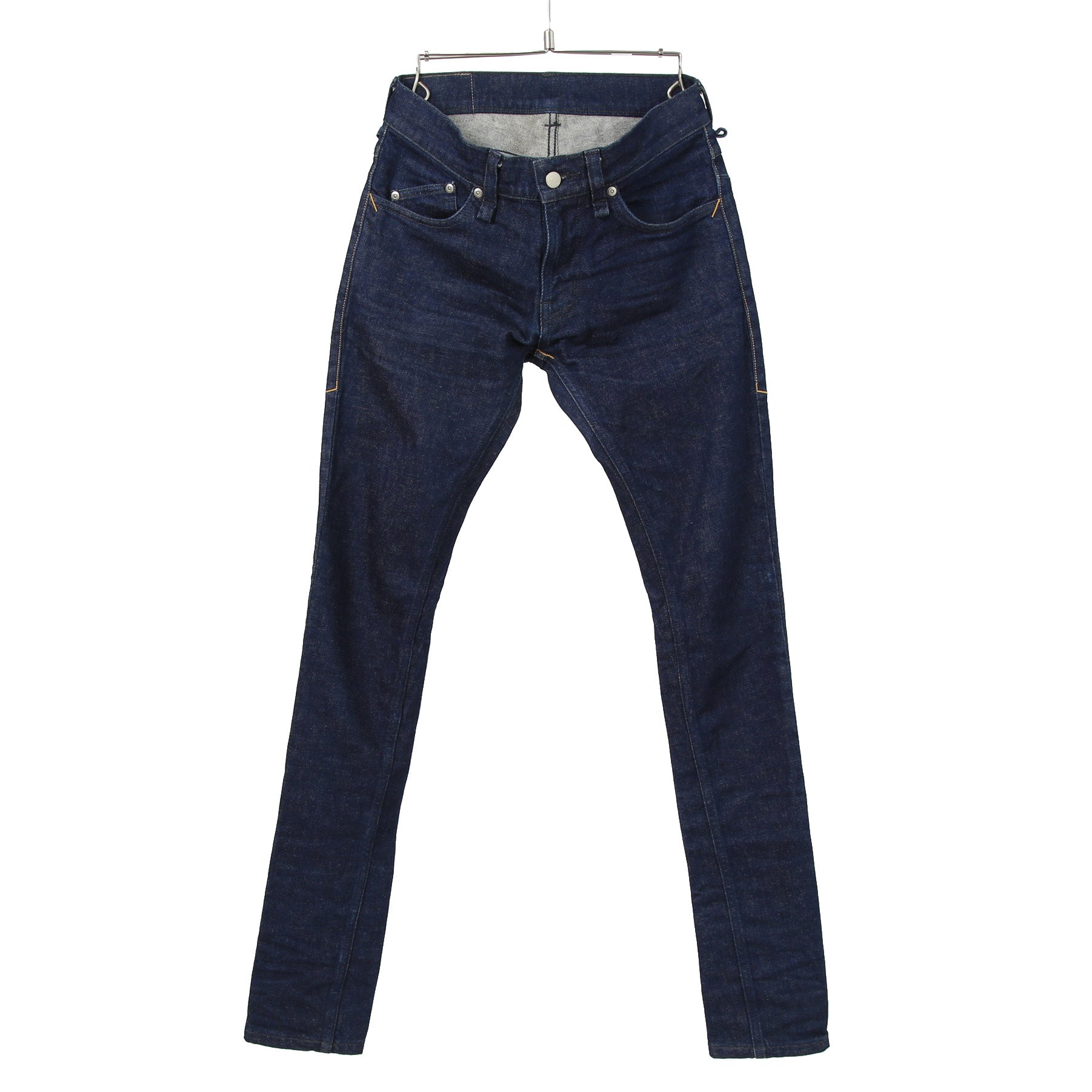 STRUM ストラム / 21SS 美品 12.5oz オーガニックコットン ストレッチデニム SKINNY JOHN スキニー ワンウォッシュ / size 28 (INDIGO)