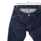 STRUM ストラム / 21SS 美品 12.5oz オーガニックコットン ストレッチデニム SKINNY JOHN スキニー ワンウォッシュ / size 28 (INDIGO)