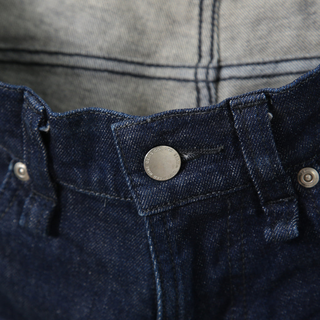 STRUM ストラム / 21SS 美品 12.5oz オーガニックコットン ストレッチデニム SKINNY JOHN スキニー ワンウォッシュ / size 28 (INDIGO)