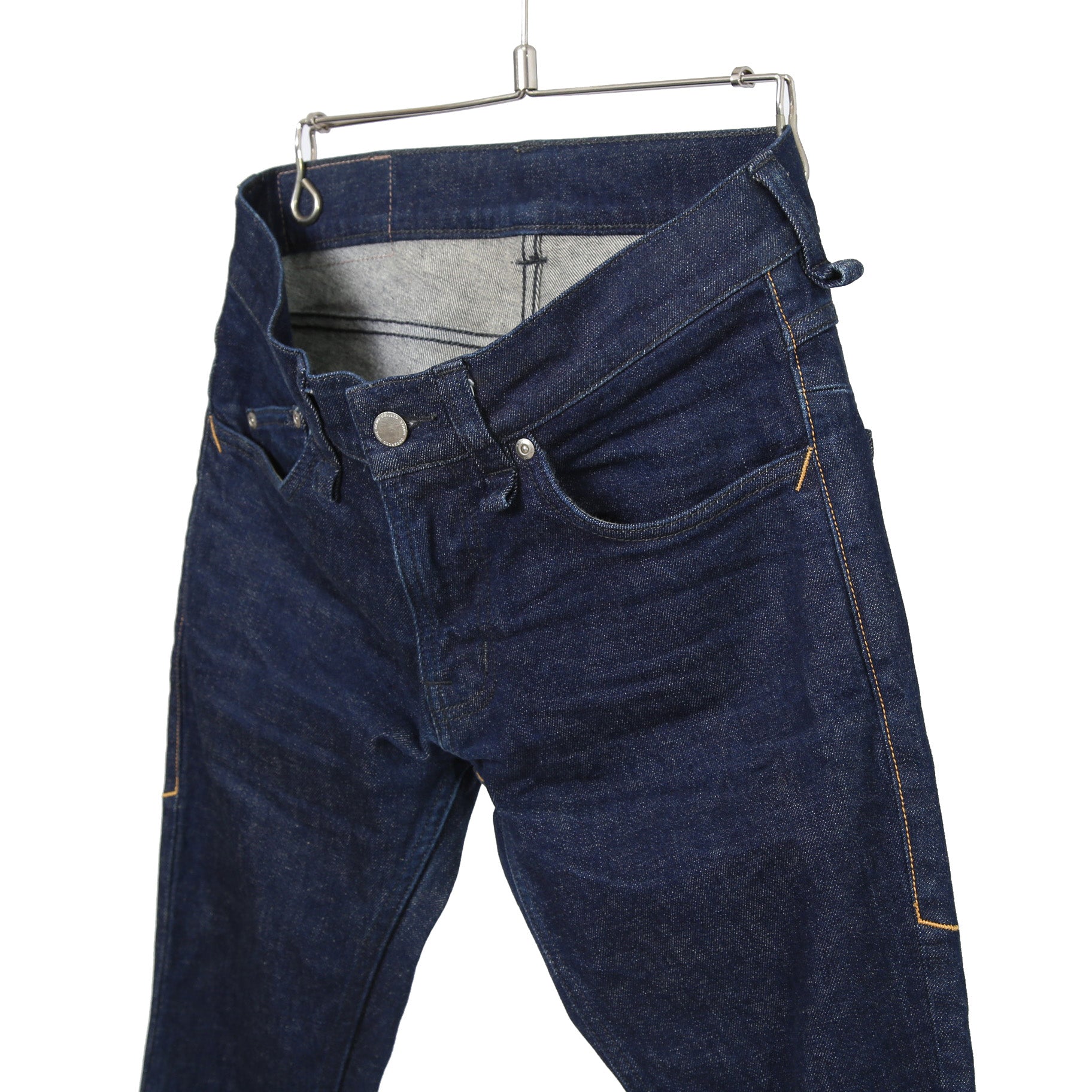 STRUM ストラム / 21SS 美品 12.5oz オーガニックコットン ストレッチデニム SKINNY JOHN スキニー ワンウォッシュ / size 28 (INDIGO)