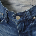 STRUM ストラム / 21SS 美品 12.5oz オーガニックコットン ストレッチデニム SKINNY JOHN スキニー ユーズド加工 / size 30 (INDIGO)