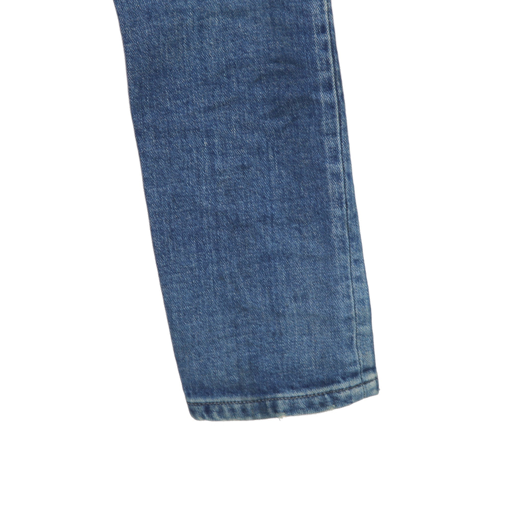 STRUM ストラム / 21SS 美品 12.5oz オーガニックコットン ストレッチデニム SKINNY JOHN スキニー ユーズド加工 / size 30 (INDIGO)