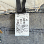 STRUM ストラム / 21SS 美品 12.5oz オーガニックコットン ストレッチデニム SKINNY JOHN スキニー ユーズド加工 / size 30 (INDIGO)
