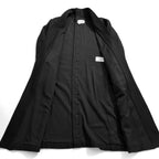 Greg Lauren グレッグ ローレン / 美品 BLACK WOOL GL1 BUTTON SPINE COAT / size 2 (BLACK)