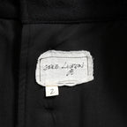 Greg Lauren グレッグ ローレン / 美品 BLACK WOOL GL1 BUTTON SPINE COAT / size 2 (BLACK)