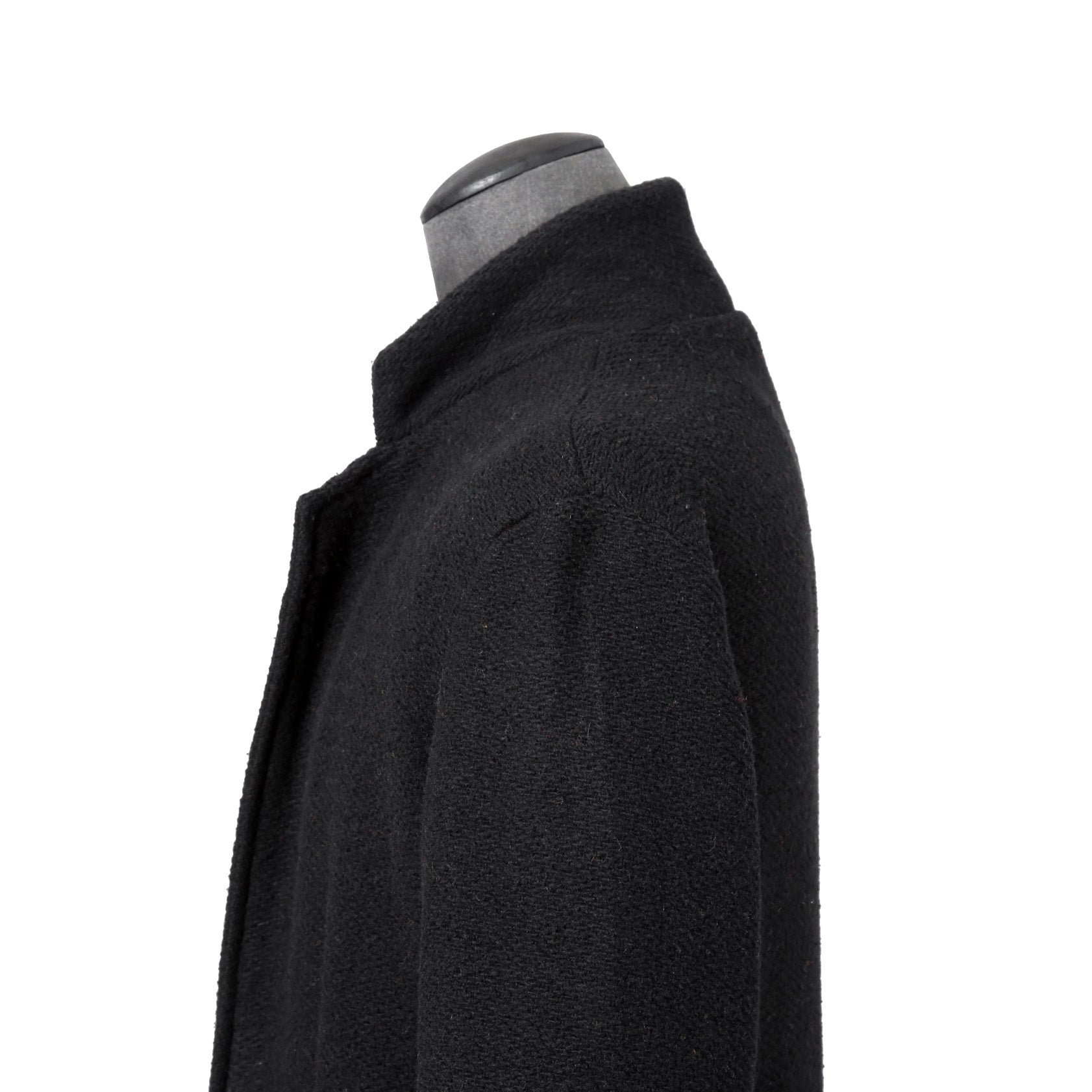 Greg Lauren グレッグ ローレン / 美品 MIXED BLANCKET TOP COAT / size 2 (BLACK)