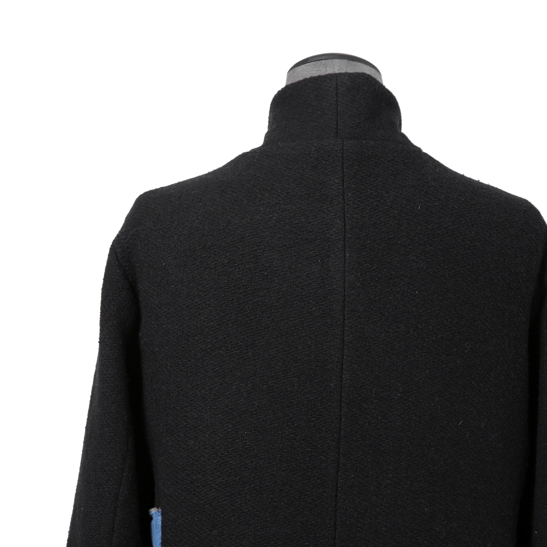 Greg Lauren グレッグ ローレン / 美品 MIXED BLANCKET TOP COAT / size 2 (BLACK)