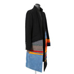 Greg Lauren グレッグ ローレン / 美品 MIXED BLANCKET TOP COAT / size 2 (BLACK)