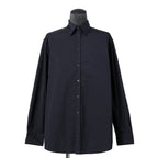 VALENTINO GARAVANI ヴァレンティノ ガラヴァーニ / ルーズフィット ポリエステル プレーンシャツ / TVSABA95CKV / size 38 (NAVY)