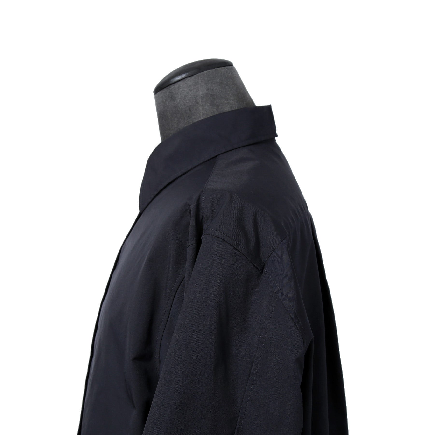 VALENTINO GARAVANI ヴァレンティノ ガラヴァーニ / ルーズフィット ポリエステル プレーンシャツ / TVSABA95CKV / size 38 (NAVY)