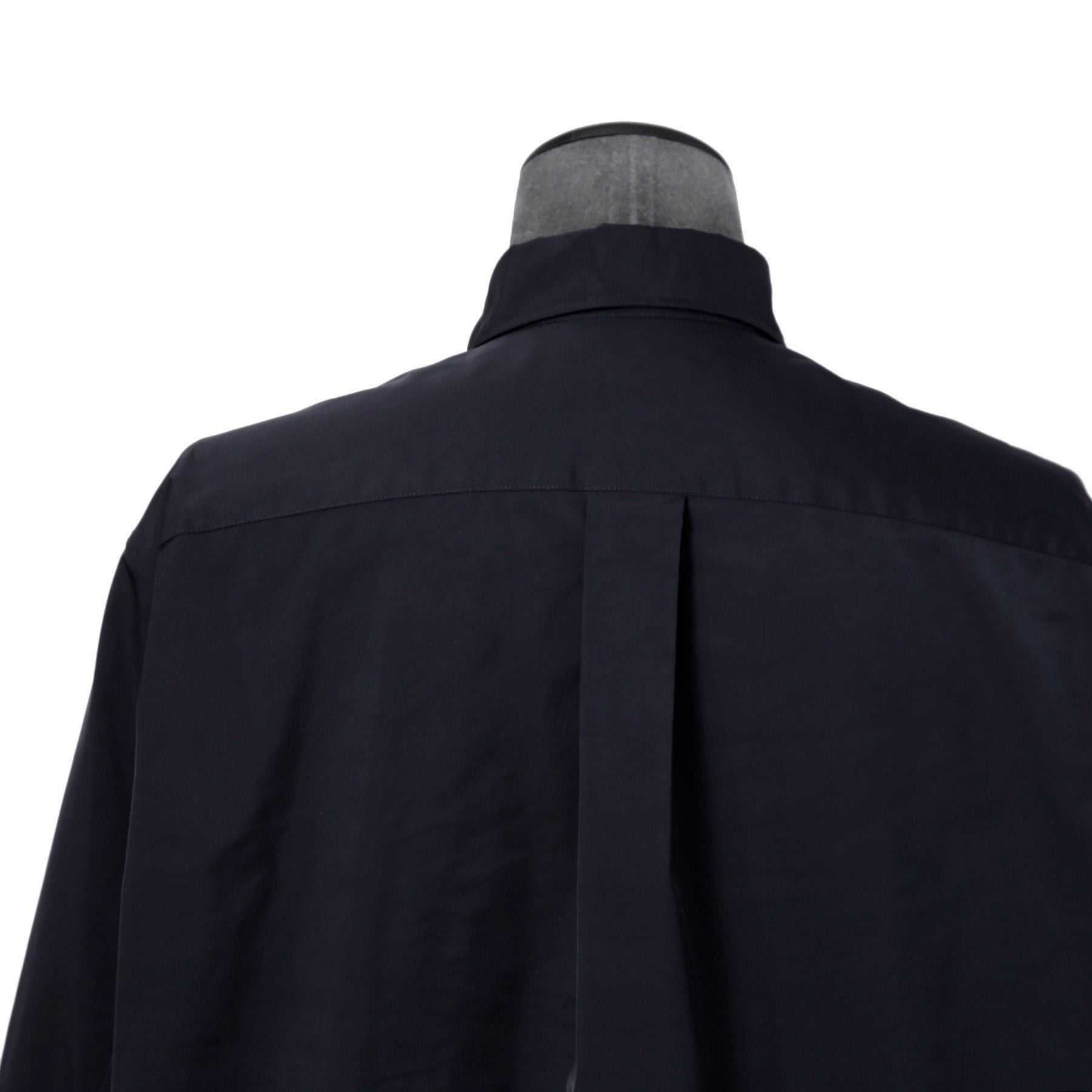 VALENTINO GARAVANI ヴァレンティノ ガラヴァーニ / ルーズフィット ポリエステル プレーンシャツ / TVSABA95CKV / size 38 (NAVY)