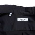 VALENTINO GARAVANI ヴァレンティノ ガラヴァーニ / ルーズフィット ポリエステル プレーンシャツ / TVSABA95CKV / size 38 (NAVY)