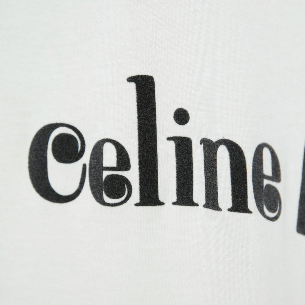 美品 CELINE セリーヌ / celine paris Tシャツ 2X406090K / size S (WHITE)