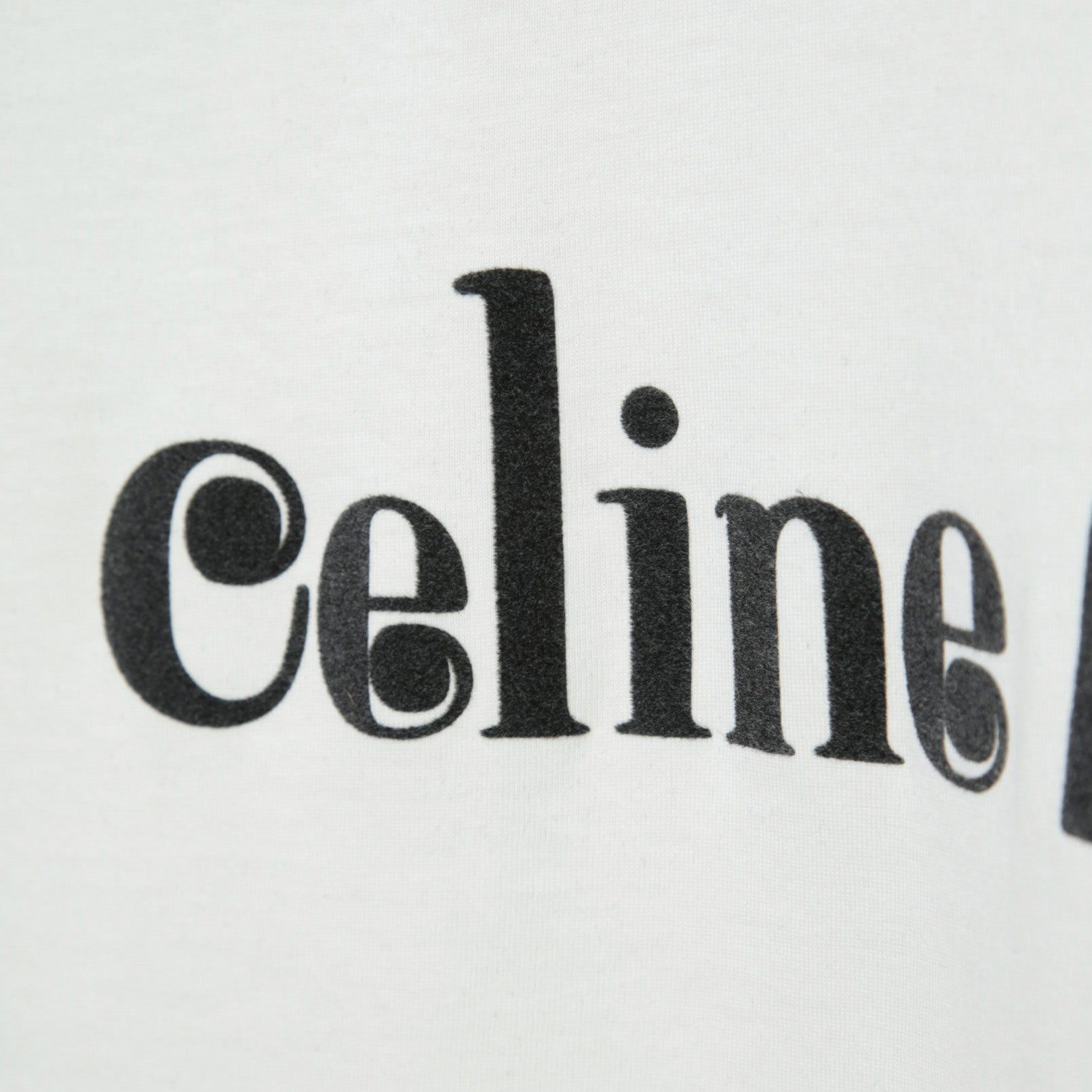 美品 CELINE セリーヌ / celine paris Tシャツ 2X406090K / size S (WHITE)