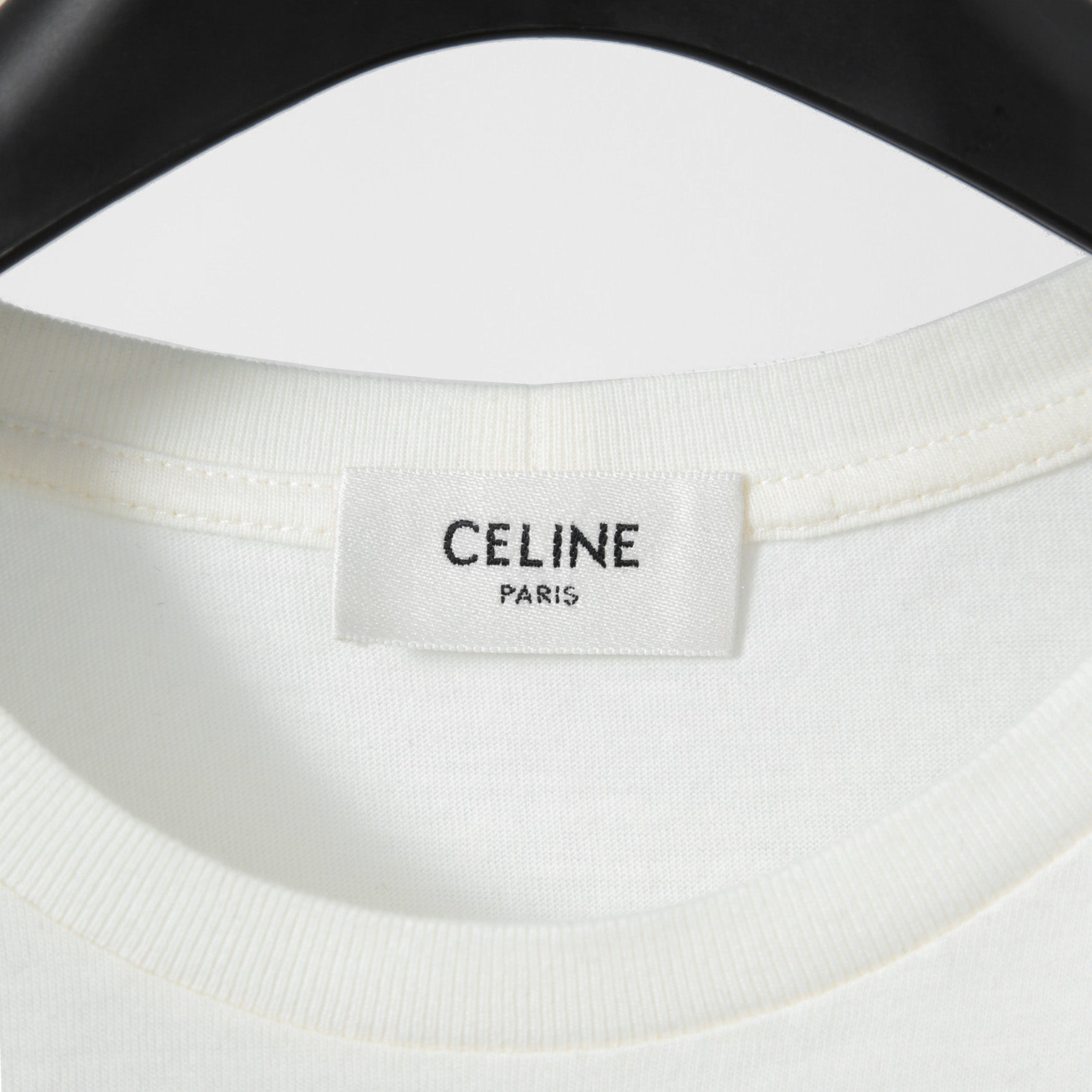 美品 CELINE セリーヌ / celine paris Tシャツ 2X406090K / size S (WHITE)