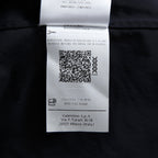 VALENTINO GARAVANI ヴァレンティノ ガラヴァーニ / ルーズフィット ポリエステル プレーンシャツ / TVSABA95CKV / size 38 (NAVY)